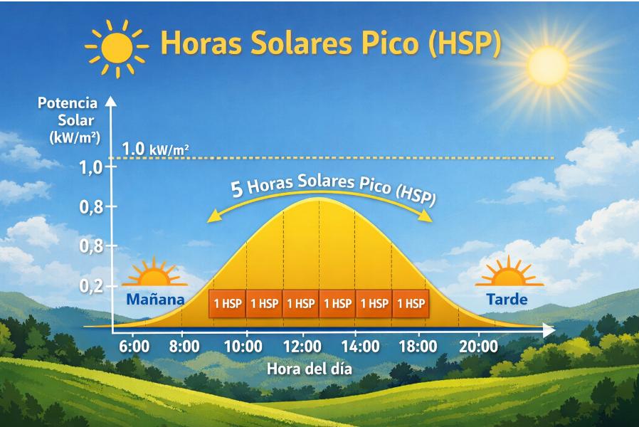 Horas solar Pico (HSP)
